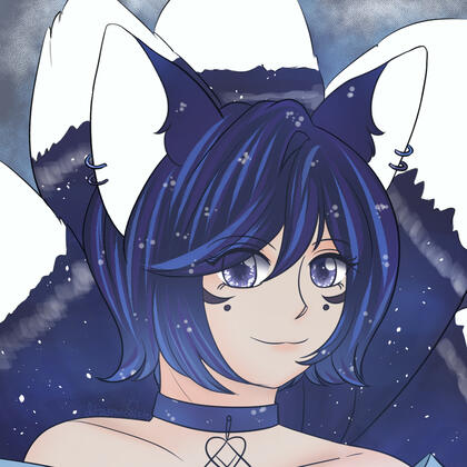 Revlis - Kitsuvii's OC (Art Fight)