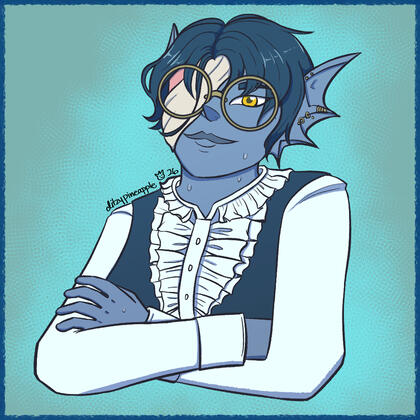 Clementine Shaw - WiccanWolf's OC (Art Fight)